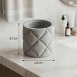 Casa si Gradina - Mobilier - Organizare si depozitare - Cutii depozitare - Cutie Depozitare de Voiaj cu Textura Matlasata, Verde, 5 cm - Infinity.ro