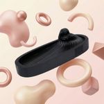 Fashion, accesorii si bijuterii - Femei - Bijuterii femei - Cutii bijuterii - Tavita pentru Bijuterii cu Model Val, Negru, 15 cm - Infinity.ro