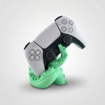 PC, gaming si accesorii - Gaming - Accesorii gaming - Accesorii console gaming - Suport Controller cu Tentacule Marine, Verde, 10 cm - Infinity.ro