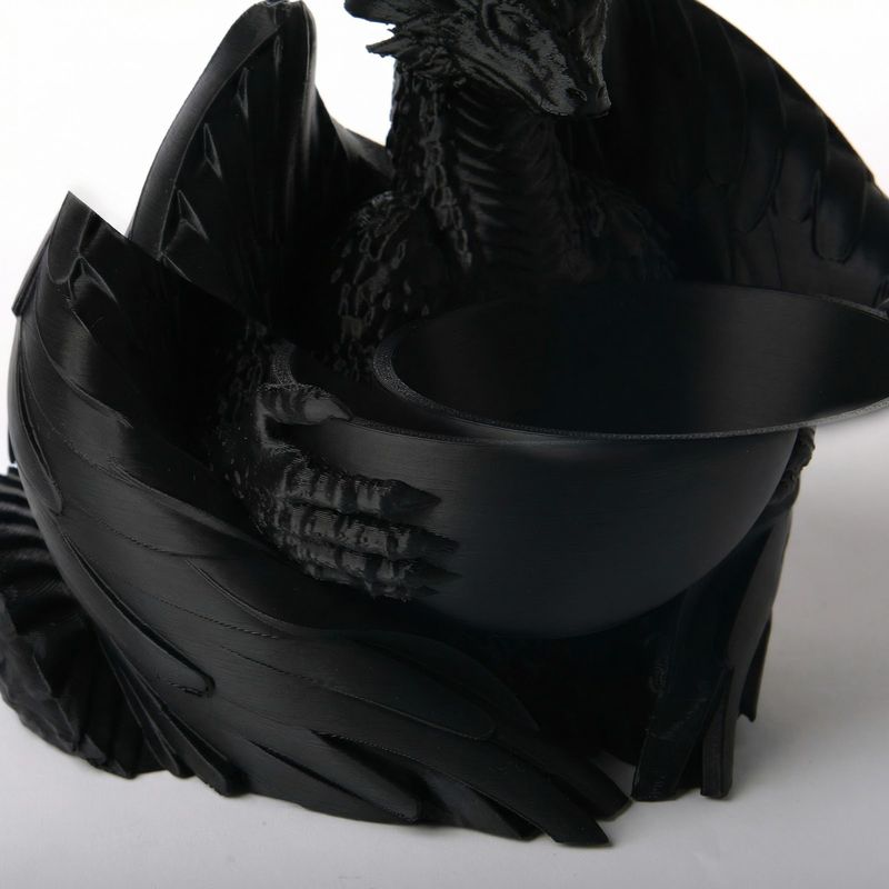 Casa si Gradina - Decoratiuni - Obiecte decorative - Vaze si boluri decorative - Bol Decorativ Dragon Gothic, Negru, 18 cm - Infinity.ro