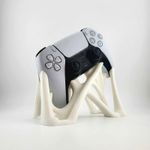 PC, gaming si accesorii - Gaming - Accesorii gaming - Accesorii console gaming - Suport Controller Gaming cu Design Arahnid, Alb, 17 cm - Infinity.ro