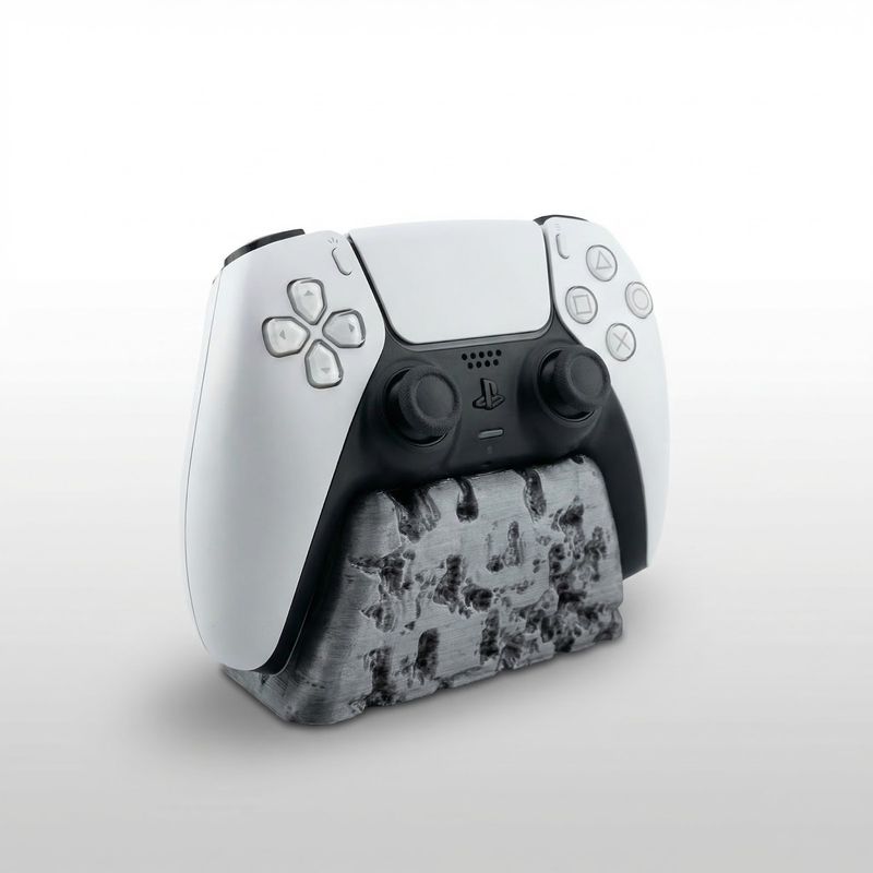 PC, gaming si accesorii - Gaming - Accesorii gaming - Accesorii console gaming - Suport pentru Controller, Argintiu, 12cm, pentru PlayStation 5 - Infinity.ro