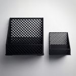Carti si Birotica - Carti - Accesorii pentru cititori - Suport Reviste cu Model Grilaj, Negru, 22 cm - Infinity.ro