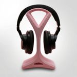 PC, gaming si accesorii - Periferice PC - Periferice Diverse - Suport casti, roz, 25 cm, design modern - Infinity.ro
