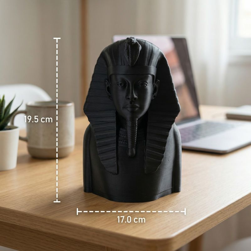 Casa si Gradina - Mobilier - Organizare si depozitare - Cutii depozitare - Cutie Depozitare Sculpturala Regala, Negru, 19 cm - Infinity.ro