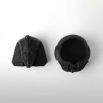 Casa si Gradina - Mobilier - Organizare si depozitare - Cutii depozitare - Cutie Depozitare Sculpturala Regala, Negru, 19 cm - Infinity.ro