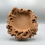 Casa si Gradina - Decoratiuni - Obiecte decorative - Accesorii decorative - Tava Decorativa pentru Bijuterii Regala, Maro, 16 cm - Infinity.ro