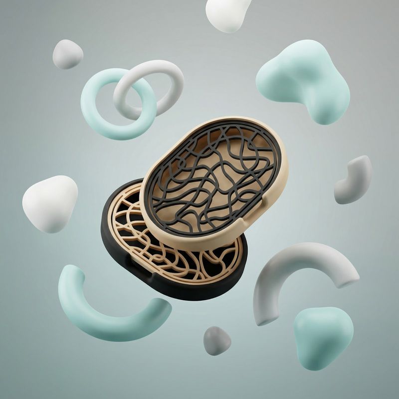 Casa si Gradina - Sanitare - Suporturi si accesorii baie - Accesorii baie - Sapuniera Moderna cu Model Organic, Bej, 12 cm - Infinity.ro