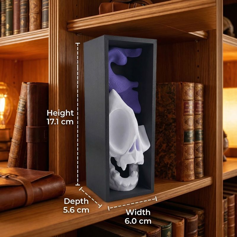 Carti si Birotica - Carti - Accesorii pentru cititori - Insertie Decorativa pentru Biblioteca, Negru, 17 cm - Infinity.ro