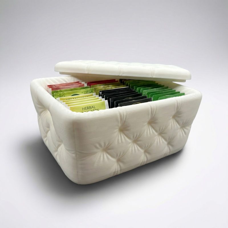 Casa si Gradina - Mobilier - Organizare si depozitare - Cutii depozitare - Cos organizator alb, dimensiuni 17 cm, textura matlasata, design modern - Infinity.ro