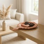 Casa si Gradina - Decoratiuni - Obiecte decorative - Accesorii decorative - Tava Decorativa Eleganta pentru Obiecte, Roz Pudrat, 18 cm - Infinity.ro