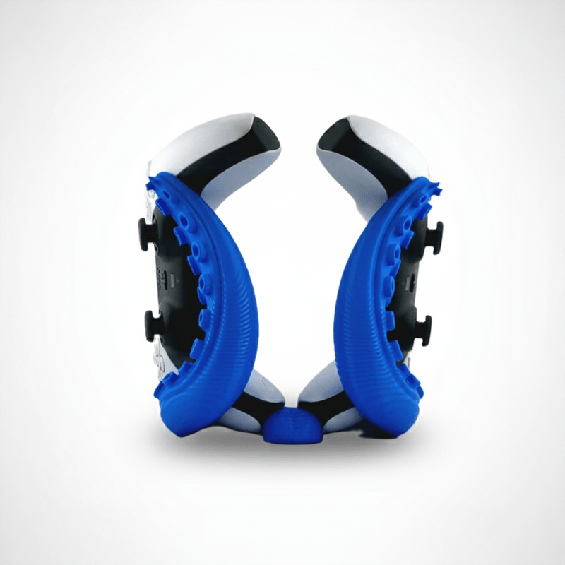 PC, gaming si accesorii - Gaming - Accesorii gaming - Accesorii console gaming - Suport Dublu Controller PS5, pentru birou, design Kraken, albastru - Infinity.ro