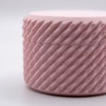 Casa si Gradina - Mobilier - Organizare si depozitare - Cutii depozitare - Cutie compacta pentru pastile, roz, 4 cm, capac filetat - Infinity.ro