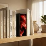 Carti si Birotica - Carti - Accesorii pentru cititori - Book Nook Decorativ Horror cu Craniu, Rosu/Negru, 17 cm - Infinity.ro