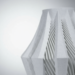 Casa si Gradina - Decoratiuni - Obiecte decorative - Vaze si boluri decorative - Vaza Moderna 3D, Design Minimalist, Gri - Infinity.ro