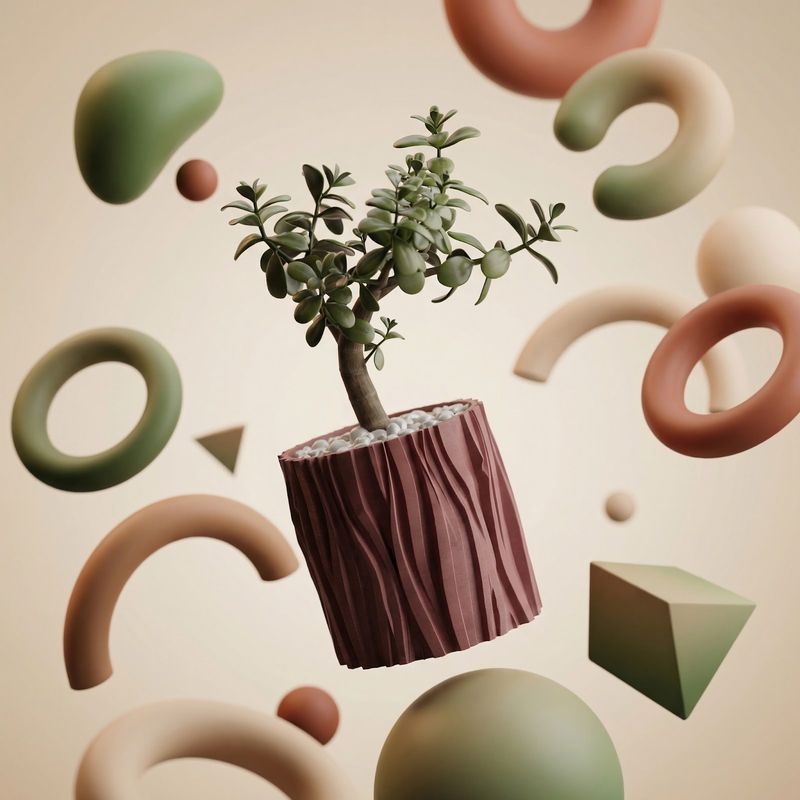 Casa si Gradina - Gradinarit si plante - Plante si ghivece - Ghivece si suporturi - Ghiveci Decorativ cu Textura Ondulata, Rosu, 13 cm - Infinity.ro