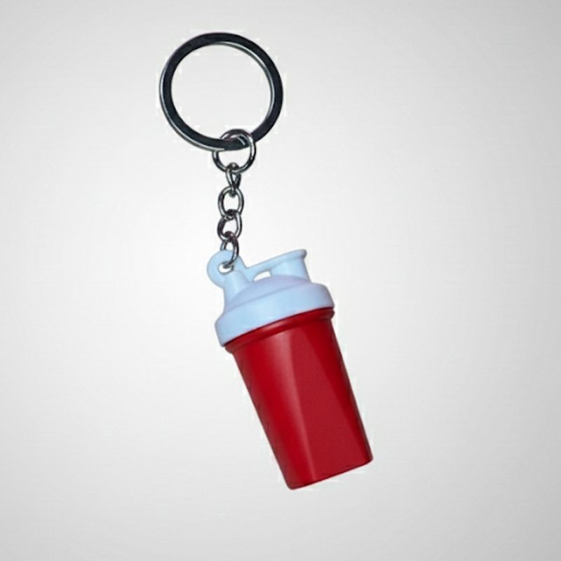 Market - Cadouri - Suveniruri - Breloc shaker fitness, accesoriu sala / gym, capac detasabil, pentru genti/chei - Infinity.ro