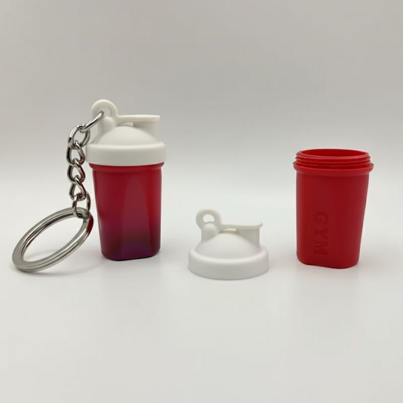 Market - Cadouri - Suveniruri - Breloc shaker fitness, accesoriu sala / gym, capac detasabil, pentru genti/chei - Infinity.ro