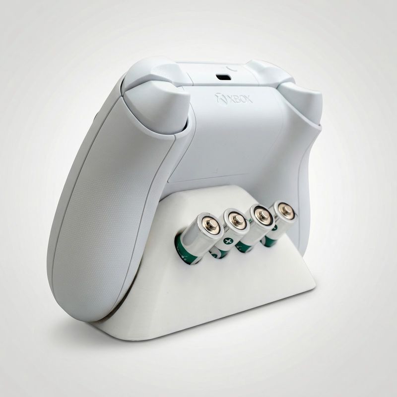 PC, gaming si accesorii - Gaming - Accesorii gaming - Accesorii console gaming - Suport Controller Minimalist, Alb, 13 cm - Infinity.ro