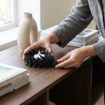 Casa si Gradina - Decoratiuni - Obiecte decorative - Accesorii decorative - Suport lumanare tip pastila Dragon Fantezie, negru, 12 cm - Infinity.ro