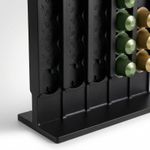 Electronice si Electrocasnice - Electrocasnice bucatarie - Preparare bauturi - Accesorii si consumabile aparate preparare bauturi - Suport Capsule Cafea Vertical Armonie, Negru, 25 cm - Infinity.ro