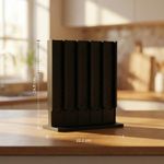 Electronice si Electrocasnice - Electrocasnice bucatarie - Preparare bauturi - Accesorii si consumabile aparate preparare bauturi - Suport Capsule Cafea Vertical Armonie, Negru, 25 cm - Infinity.ro