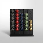 Electronice si Electrocasnice - Electrocasnice bucatarie - Preparare bauturi - Accesorii si consumabile aparate preparare bauturi - Suport Capsule Cafea Vertical Armonie, Negru, 25 cm - Infinity.ro