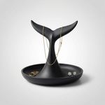 Fashion, accesorii si bijuterii - Femei - Bijuterii femei - Cutii bijuterii - Suport Bijuterii Silueta Marina, Negru, 16 cm - Infinity.ro