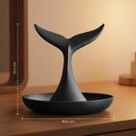 Fashion, accesorii si bijuterii - Femei - Bijuterii femei - Cutii bijuterii - Suport Bijuterii Silueta Marina, Negru, 16 cm - Infinity.ro