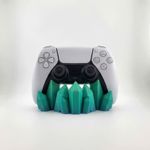 PC, gaming si accesorii - Gaming - Accesorii gaming - Accesorii console gaming - Suport Controller, Verde, 14cm, Design Cristale - Infinity.ro