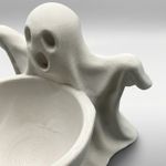 Casa si Gradina - Decoratiuni - Obiecte decorative - Vaze si boluri decorative - Bol Decorativ Fantomatic, Ivory White, 15 cm - Infinity.ro