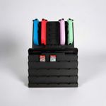 PC, gaming si accesorii - Gaming - Accesorii gaming - Accesorii console gaming - Suport Organizator Consola cu Compartimente, Negru, 17 cm - Infinity.ro