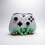 PC, gaming si accesorii - Gaming - Accesorii gaming - Accesorii console gaming - Suport Controller, 13 cm, Design Cristal Verde, Gaming - Infinity.ro