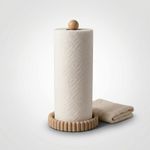 Casa si Gradina - Sanitare - Suporturi si accesorii baie - Accesorii baie - Suport prosoape, bej, design modern, 24 cm - Infinity.ro