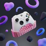 PC, gaming si accesorii - Gaming - Accesorii gaming - Accesorii console gaming - Suport Controller cu Model Hexagonal, Roz, 17 cm - Infinity.ro