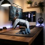 PC, gaming si accesorii - Gaming - Accesorii gaming - Accesorii console gaming - Suport pentru Controller, Albastru, 15cm, Forma de Mana - Infinity.ro