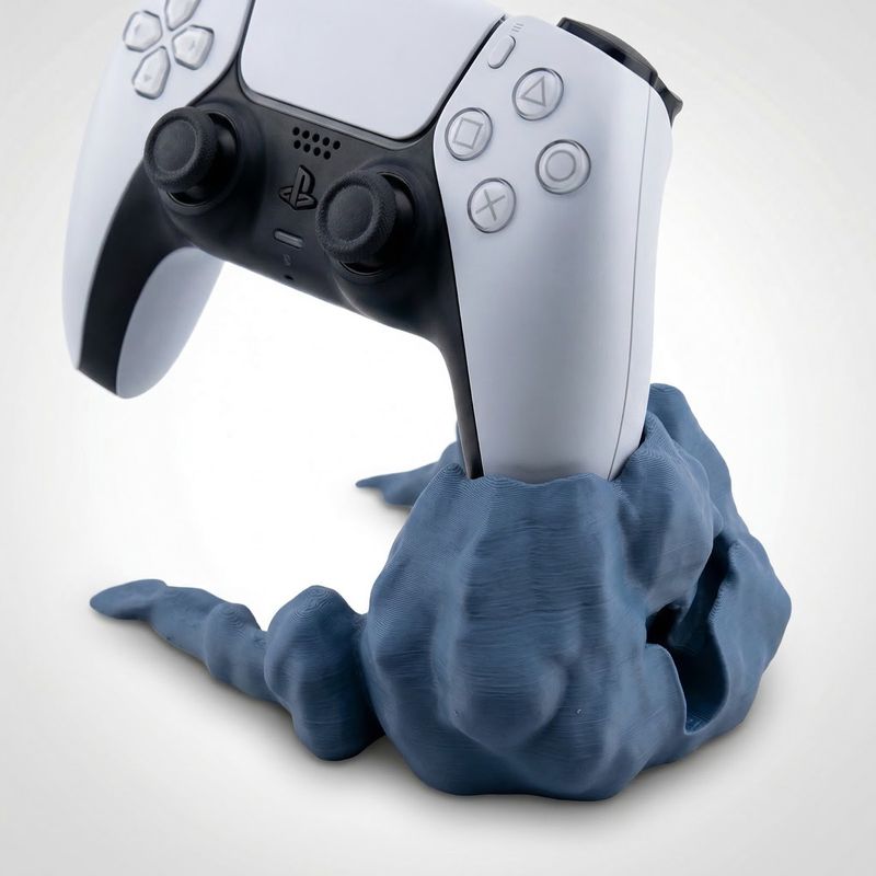 PC, gaming si accesorii - Gaming - Accesorii gaming - Accesorii console gaming - Suport pentru Controller, Albastru, 15cm, Forma de Mana - Infinity.ro