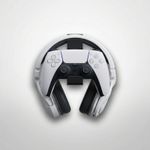 PC, gaming si accesorii - Gaming - Accesorii gaming - Accesorii console gaming - Suport Suspendat Armonie pentru Controller si Casti, Negru, 13 cm - Infinity.ro