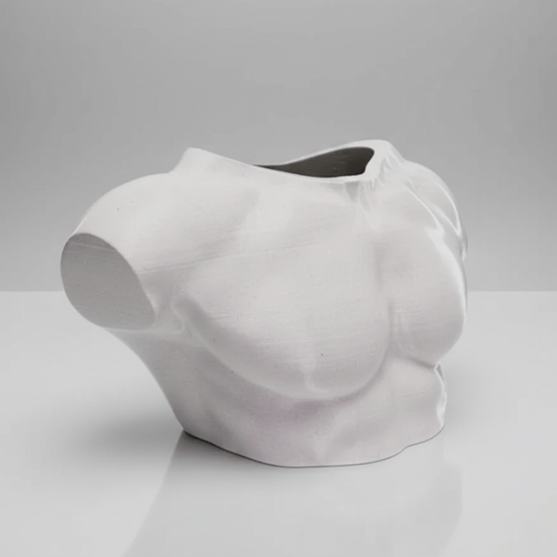 Casa si Gradina - Gradinarit si plante - Plante si ghivece - Ghivece si suporturi - Ghiveci decorativ 3D Apollo Form, design minimalist, material PLA, culoare mata, 30x45cm, plastic PLA, diametru 10cm, inaltime totala 13cm - Infinity.ro