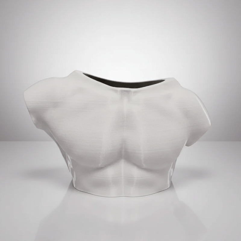 Casa si Gradina - Gradinarit si plante - Plante si ghivece - Ghivece si suporturi - Ghiveci decorativ 3D Apollo Form, design minimalist, material PLA, culoare mata, 30x45cm, plastic PLA, diametru 10cm, inaltime totala 13cm - Infinity.ro
