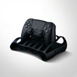 PC, gaming si accesorii - Gaming - Accesorii gaming - Accesorii console gaming - Suport Jocuri Sculptural cu 6 Sloturi, Negru, 20 cm - Infinity.ro