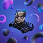 PC, gaming si accesorii - Gaming - Accesorii gaming - Accesorii console gaming - Suport Jocuri Sculptural cu 6 Sloturi, Negru, 20 cm - Infinity.ro