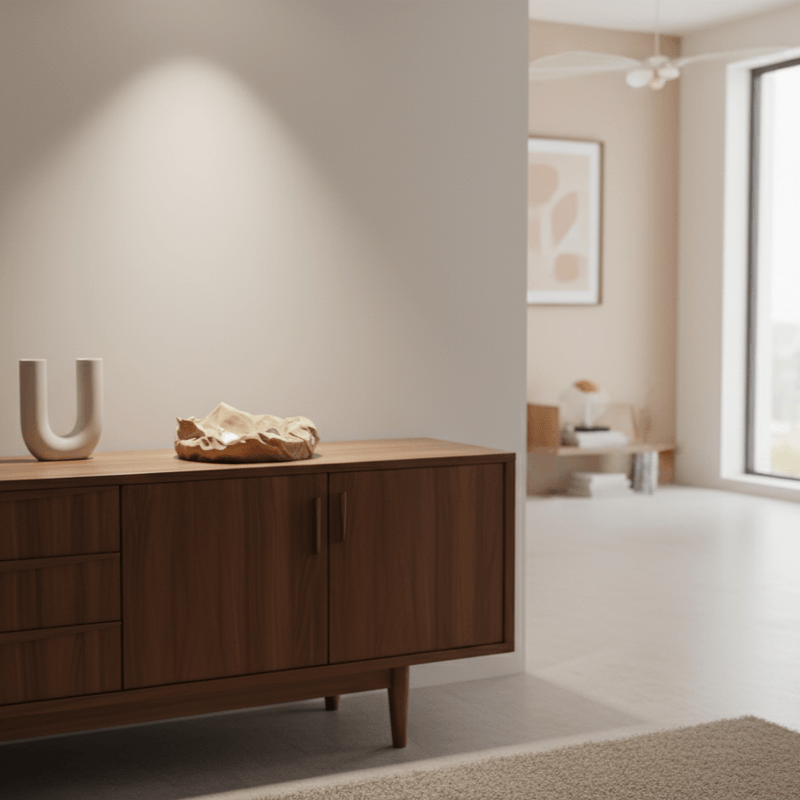Casa si Gradina - Gradinarit si plante - Plante si ghivece - Ghivece si suporturi - Set Ghiveci decorativ si Tava de chei Crumpled Design, culoare Sandstone Beige, plastic PLA, ghiveci diametru 12cm, inaltime 16cm - Infinity.ro