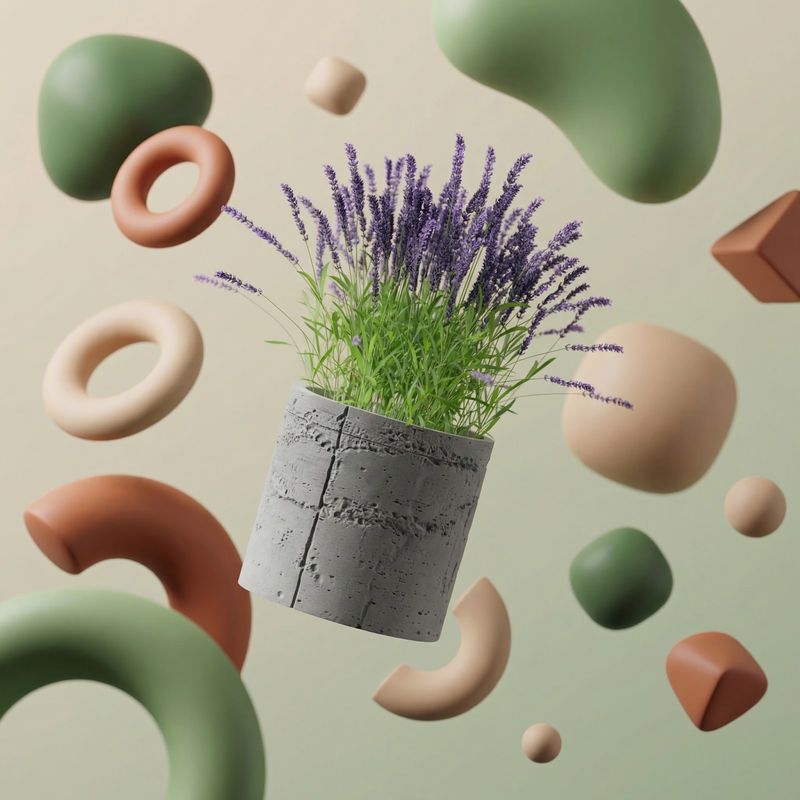 Casa si Gradina - Gradinarit si plante - Plante si ghivece - Ghivece si suporturi - Ghiveci Decorativ cu Textura de Beton, Gri, 12 cm - Infinity.ro
