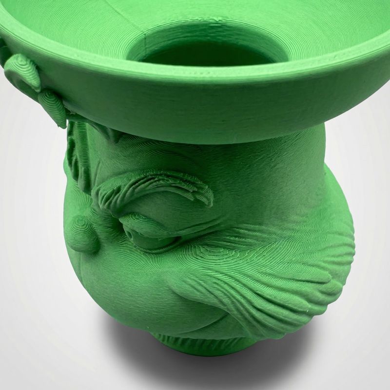 Casa si Gradina - Decoratiuni - Obiecte decorative - Vaze si boluri decorative - Bol Decorativ cu Picior, Verde, 11 cm - Infinity.ro