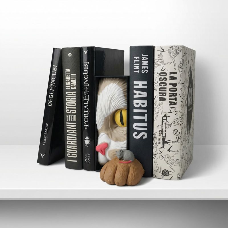 Carti si Birotica - Carti - Accesorii pentru cititori - Insertie Decorativa pentru Biblioteca, Multicolor, 17 cm - Infinity.ro
