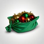 Casa si Gradina - Decoratiuni - Obiecte decorative - Vaze si boluri decorative - Bol Decorativ cu Pliuri Elegante, Verde, 17 cm - Infinity.ro