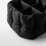 Carti si Birotica - Birotica - Accesorii de birou - Suporturi accesorii birou - Organizator Birou cu Textura Matlasata, Negru, 18 cm - Infinity.ro