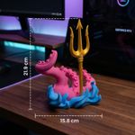 PC, gaming si accesorii - Gaming - Accesorii gaming - Accesorii console gaming - Suport Controller cu Tentacule Marine, Multicolor, 22 cm - Infinity.ro