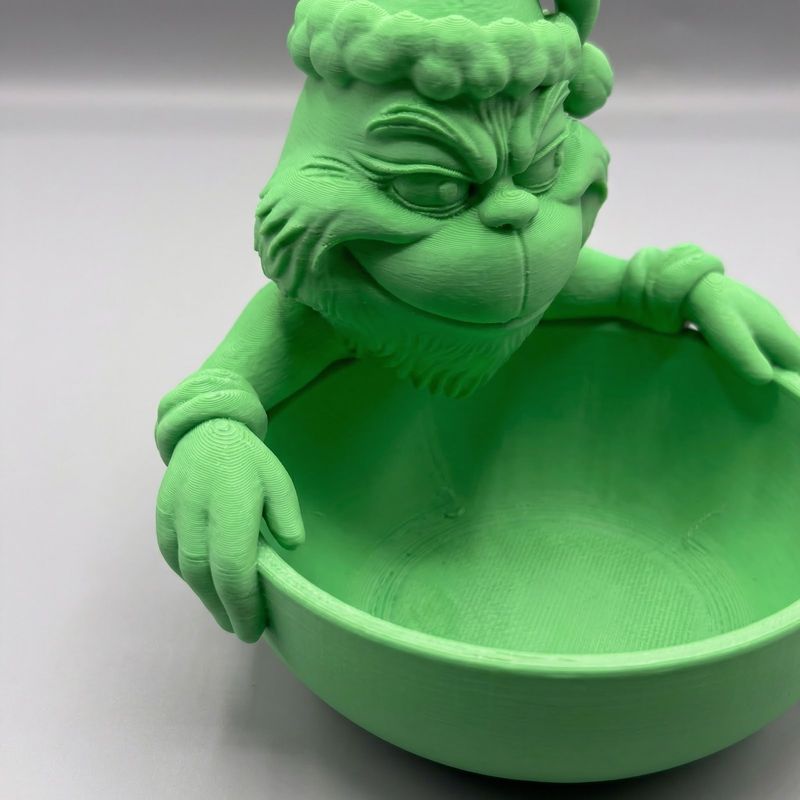 Casa si Gradina - Decoratiuni - Obiecte decorative - Vaze si boluri decorative - Bol Decorativ de Depozitare Festiv, Verde, 13 cm - Infinity.ro